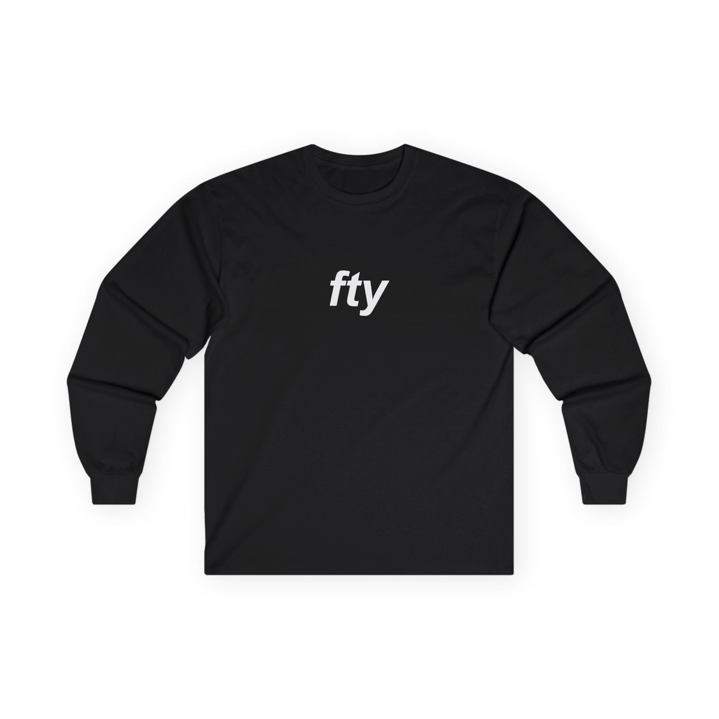 fty black long sleeve tee