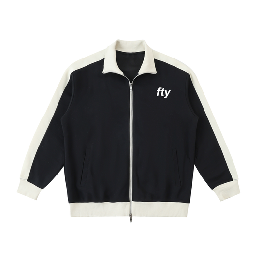 fty trim stand collar jacket